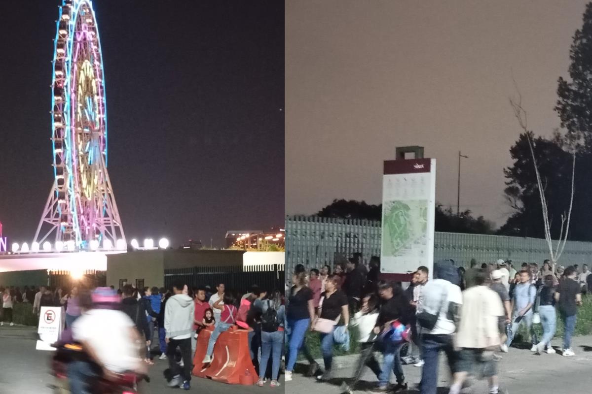 Miles de personas asistieron al parque de diversiones por la invitación gratuita. Foto: @CompaElema