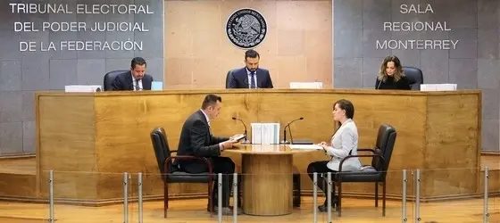 Sala Regional del Tribunal Electoral del Poder Judicial de la Federación. Foto: Captura de Pantalla