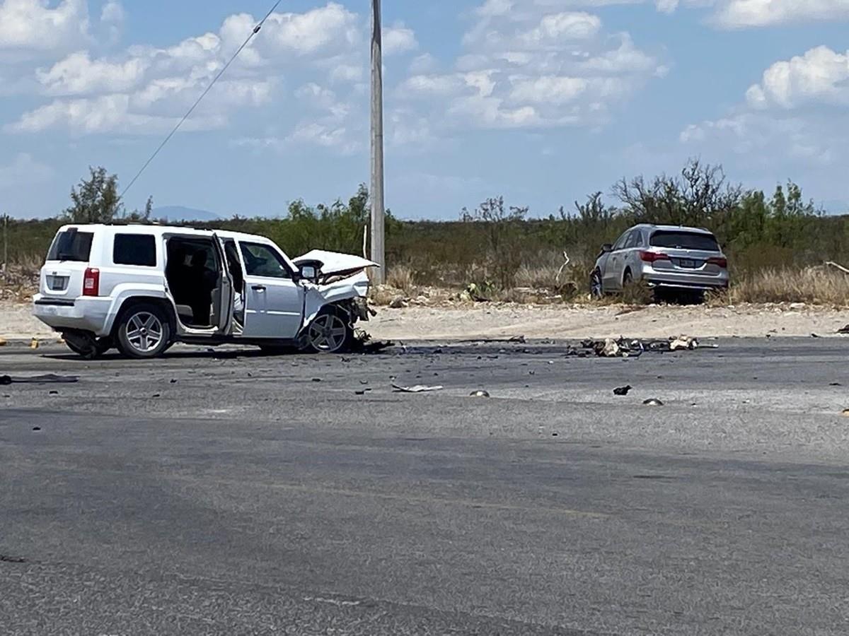 Sufre accidente carretero equipo de Claudia Sheinbaum en Coahuila