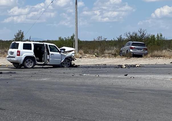 Sufre accidente carretero equipo de Claudia Sheinbaum en Coahuila