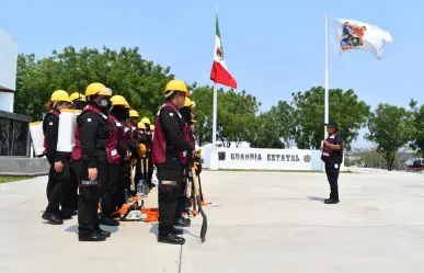 Plan Tamaulipas coadyuva en combate a incendio forestal en Gómez Farías