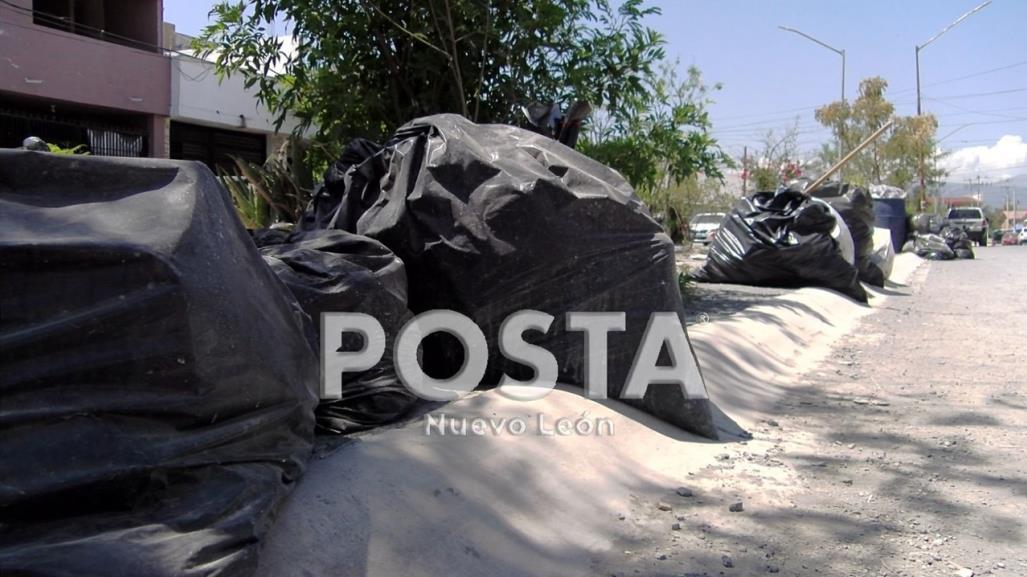 El Carmen municipio de Nuevo León que tiene 3 semanas sobreviviendo entre basura