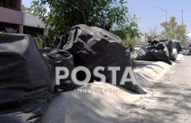 El Carmen municipio de Nuevo León que tiene 3 semanas sobreviviendo entre basura