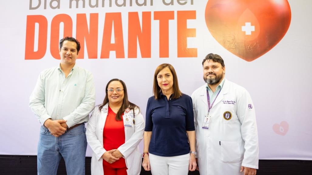 Alcaldesa Cristina Díaz agradece a héroes sin capa por donar sangre en Guadalupe