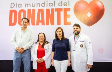 Alcaldesa Cristina Díaz agradece a héroes sin capa por donar sangre en Guadalupe