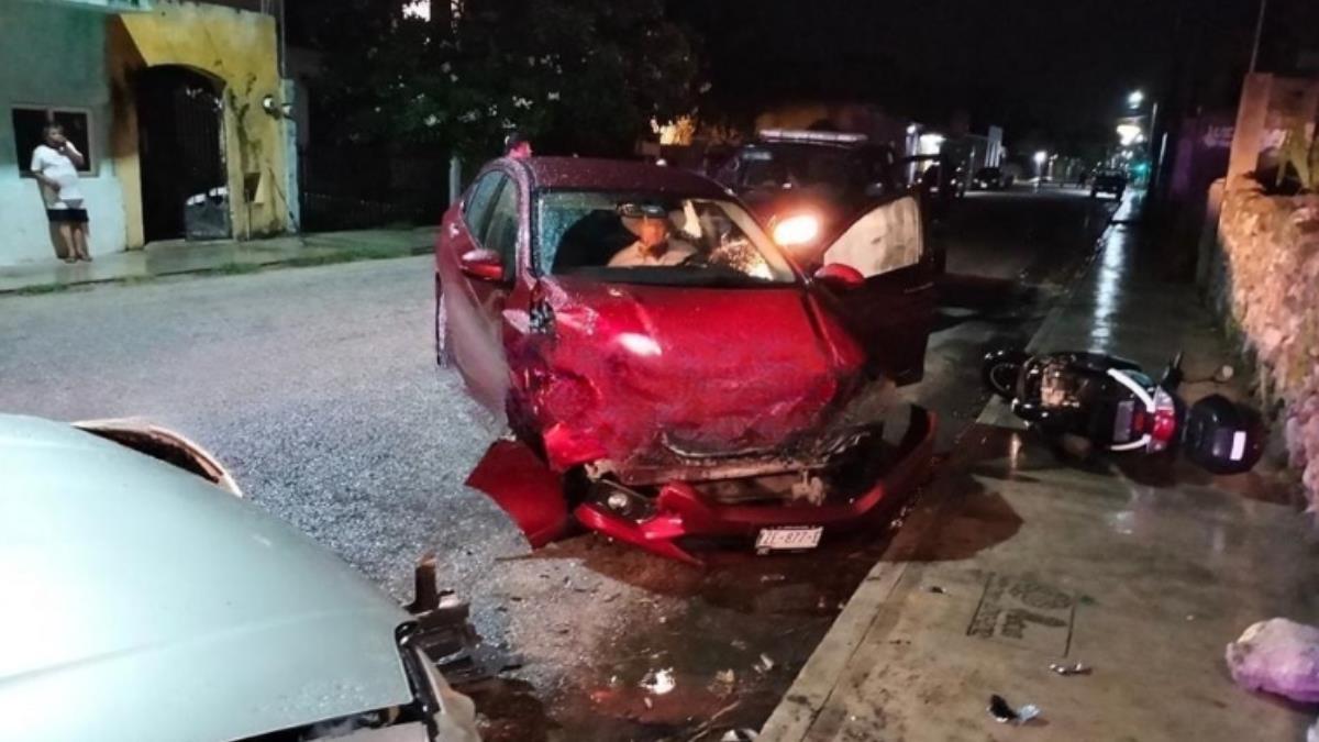 El lesionado en piernas y brazos terminó en el hospital del Seguro Social Fotos: Especial