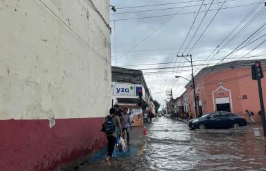 ¿Chaac se molestó?: Torrenciales lluvias dejan inundadas las calles de Mérida