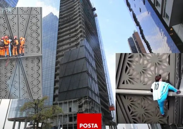 YouTuber escala sin arnés uno de los edificios más altos en Argentina