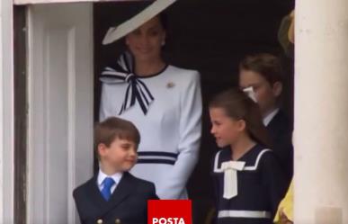 El baile del príncipe Louis se lleva los reflectores en el Trooping the Colour