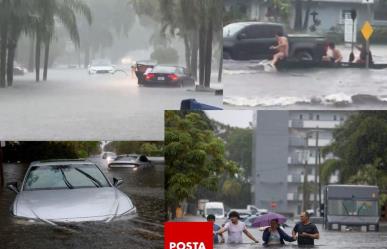 Estado de emergencia en Miami por lluvias e inundaciones