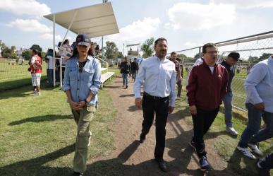 Martí Batres inaugura obras de rehabilitación en deportivo de Coyoacán