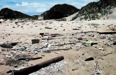 Playa Malarrimo en BCS: basurero histórico de la Segunda Guerra Mundial