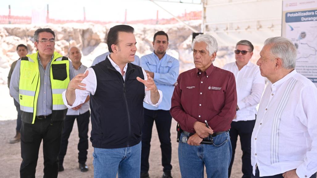 AMLO visita Durango... sin Claudia Sheinbaum.