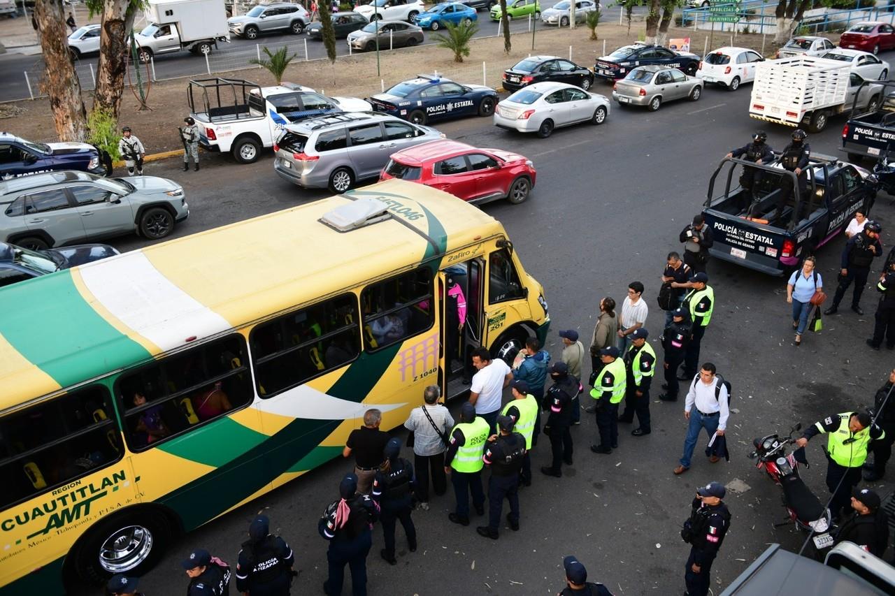 Más de 200 elementos de la Policía Estatal, Municipal, de Género, de la FGJEM y de la Guardia Nacional refuerzan patrullajes. Imagen: GEM