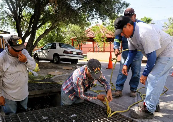 Operativo preventivo en Santa Catarina por llegada de lluvias