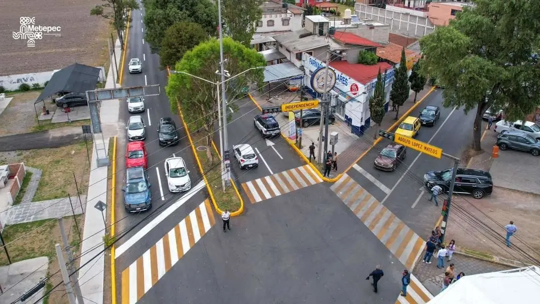 Metepec transforma su infraestructura vial. Foto: Ayuntamiento Metepec