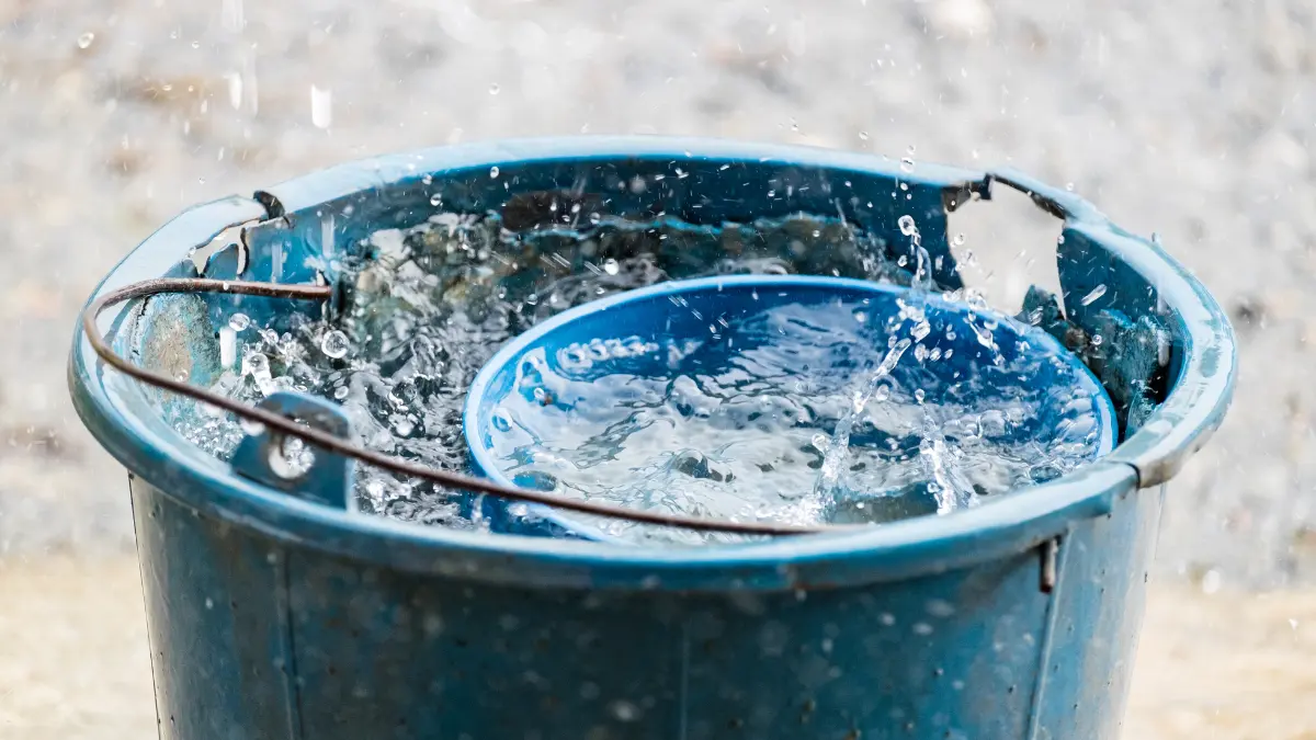 Por la contaminación no se recomienda el consumo humano del agua de lluvia Foto: Especial