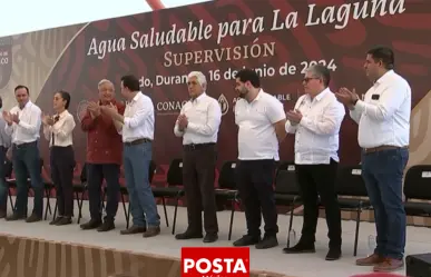 AMLO asegura apoyo continuo a programas sociales junto a Sheinbaum en La Laguna