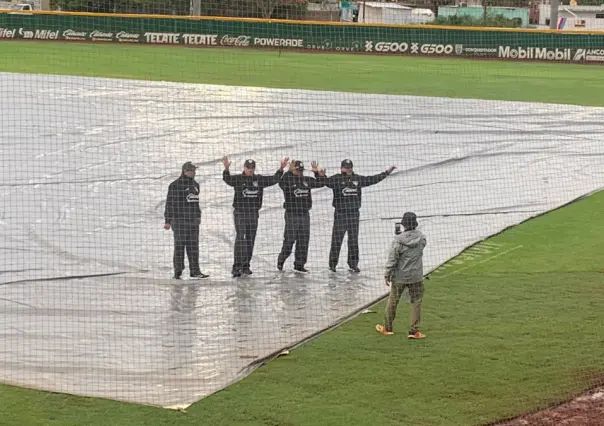 ¡Chaac impide el Playball! Lluvia impide doble cartelera en Kanasín