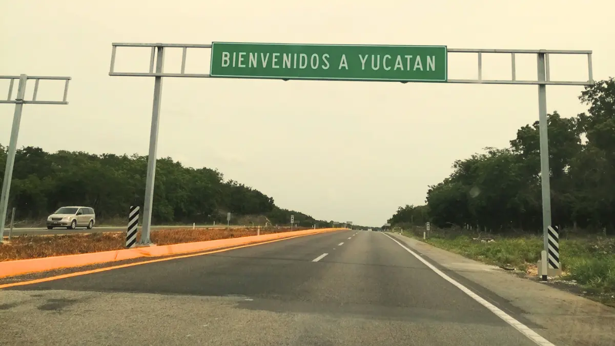 Yucatán es una de las entidades mejor conectadas por vía terrestre Foto: Facebook