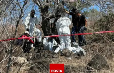 Localizan restos de 16 personas en una fosa clandestina de Michoacán