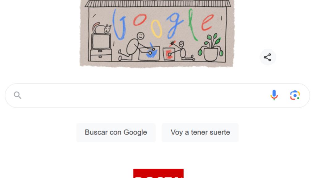 Doodle de Google del Día del Padre muestra la calidez de la paternidad