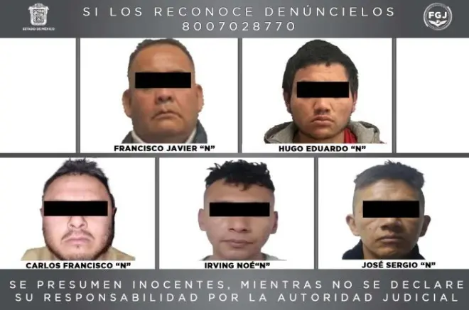 Desarticulan red de extorsionadores en el Edomex