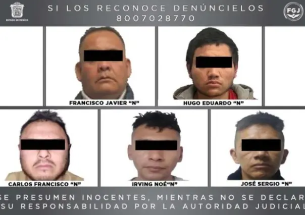 Desarticulan red de extorsionadores en el Edomex