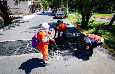 Inicia Monterrey limpieza de drenaje para evitar inundaciones