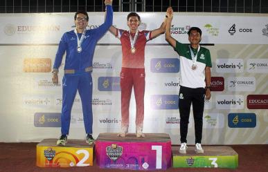 Oro y récord nacional para atleta duranguense en los nacionales CONADE 2024