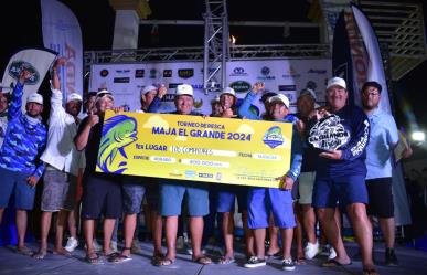 Pesca millonaria en La Paz; premian a ganadores de Pescando MAJA El Grande