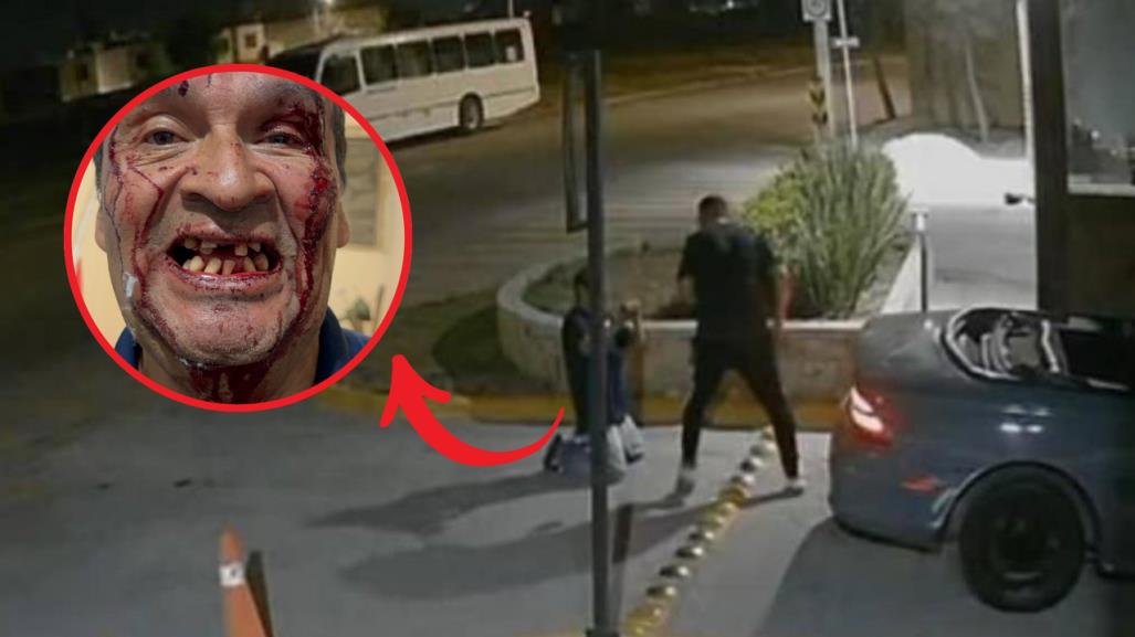 Golpean brutalmente a vigilante de la tercera edad en Saltillo [VIDEO]