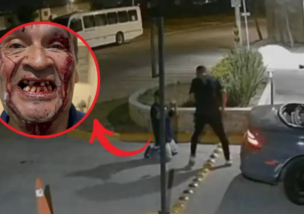 Golpean brutalmente a vigilante de la tercera edad en Saltillo [VIDEO]