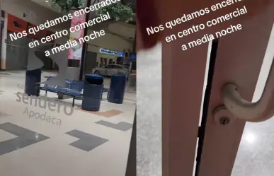 Pareja queda encerrada en Sendero Apodaca tras ir a última función de cine