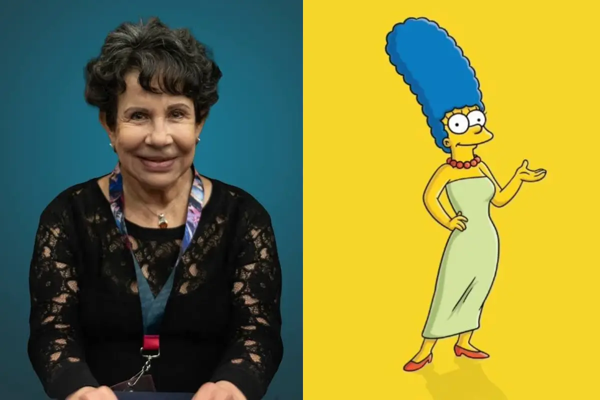 Nancy MacKenzie y Marge Simpson.    Foto: Especial