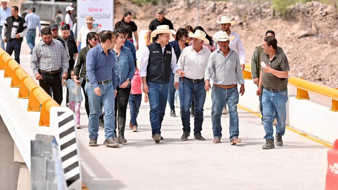 Impulsan la conectividad con construcción de puentes en municipios duranguenses