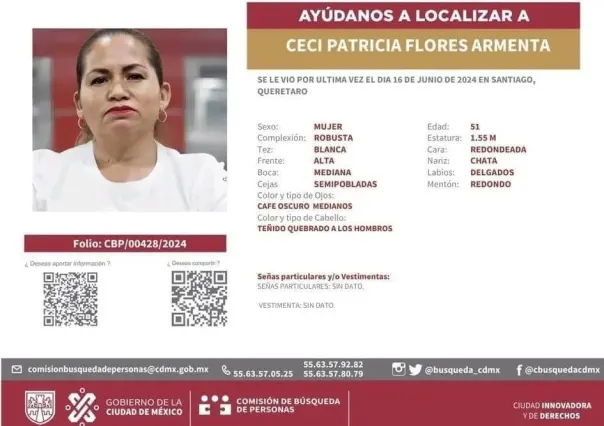 Reportan desaparecida a Ceci Flores, madre buscadora de Sonora