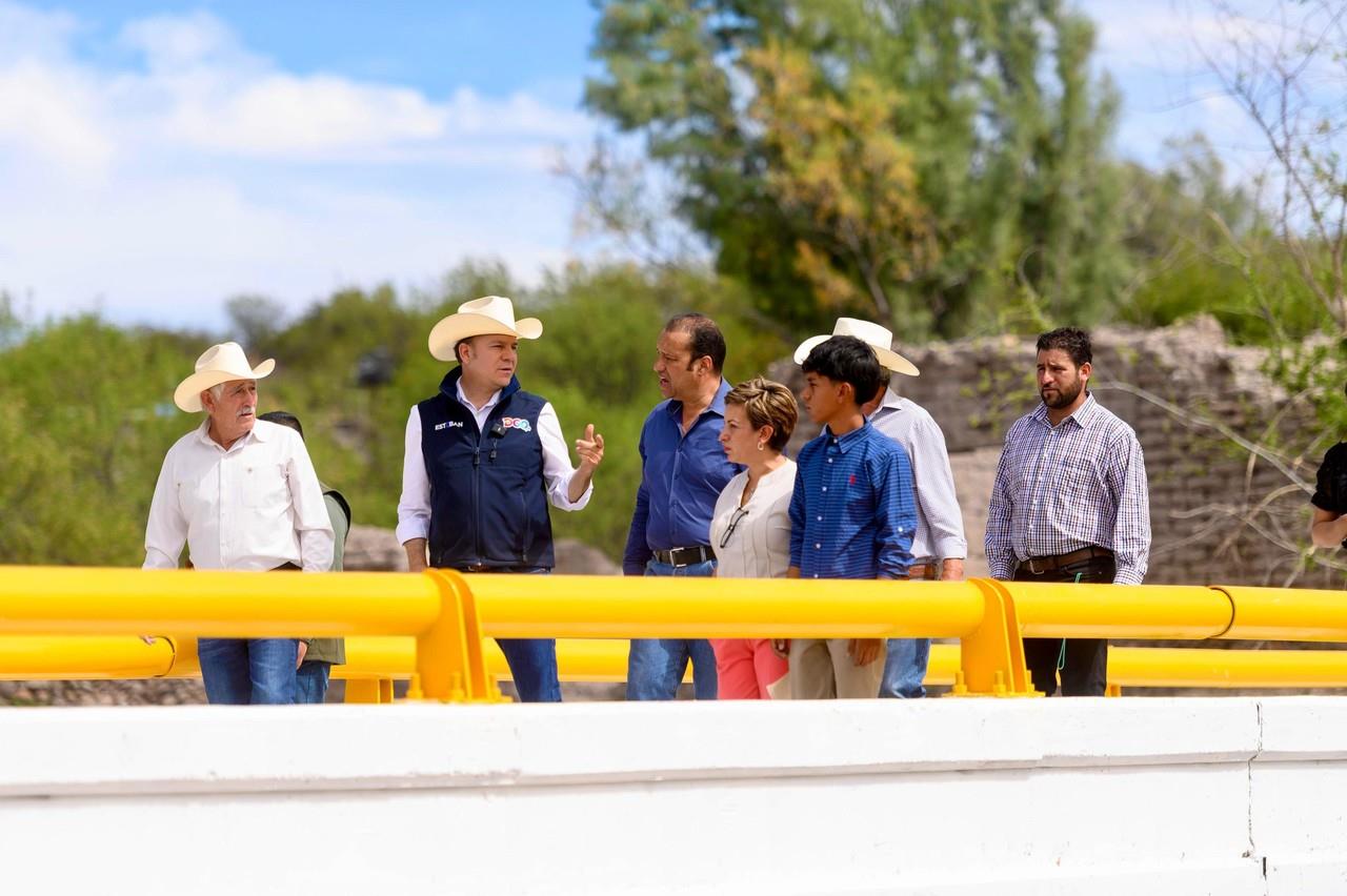 Impulsan la conectividad con construcción de puentes en municipios duranguenses