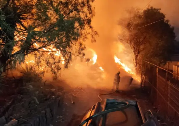Suma incendio más de 36 horas en planta de composta Cuautitlán Izcalli (VIDEO)