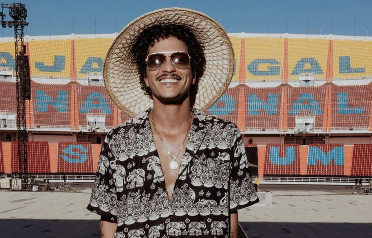 Bruno Mars, cantante. Foto: Instagram