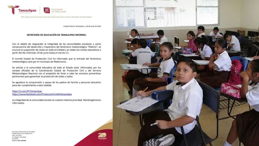 El ordenamiento va dirigido a todos los niveles educativos en Tamaulipas.