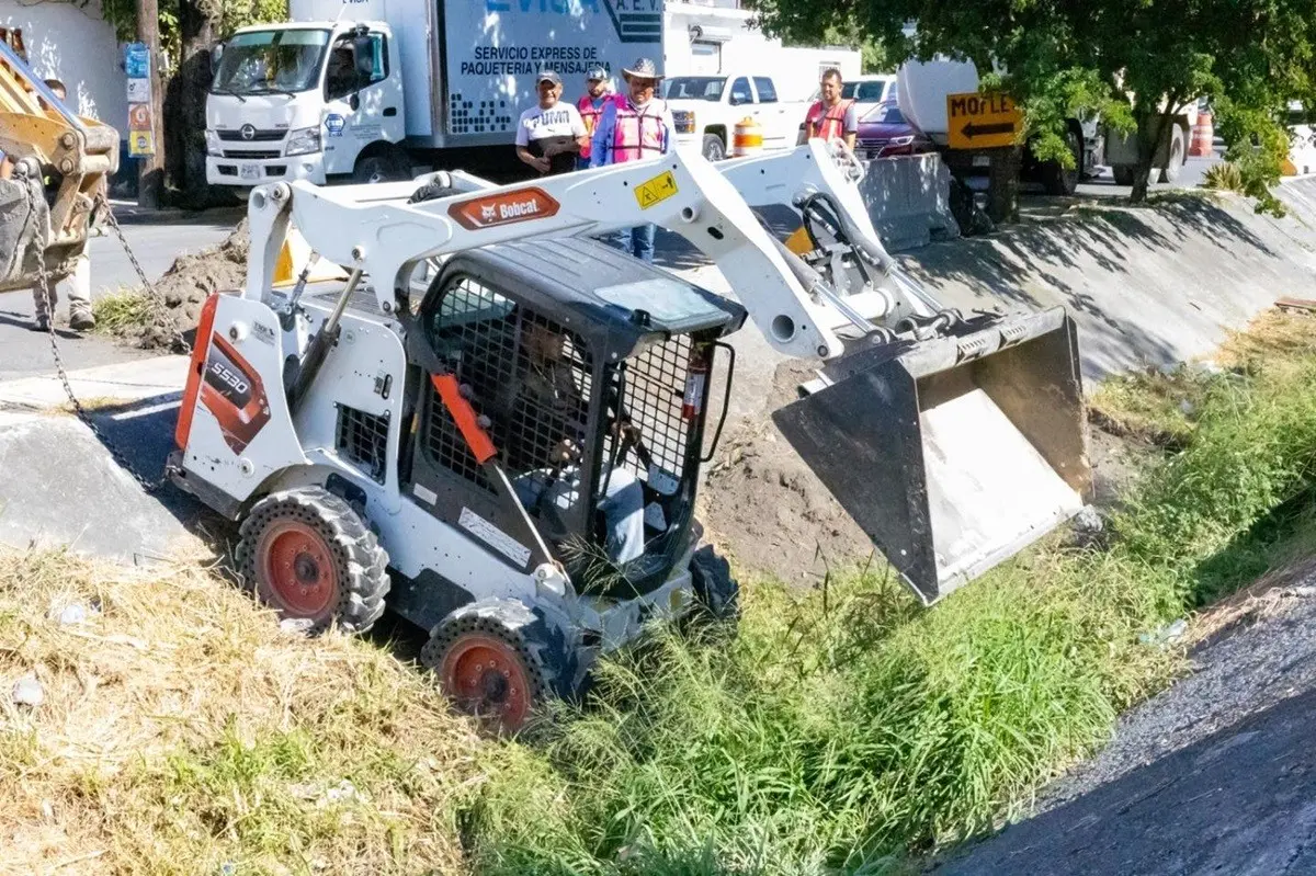 Realiza Gobierno de Guadalupe limpieza en cauces de arroyos y ríos ante lluvias