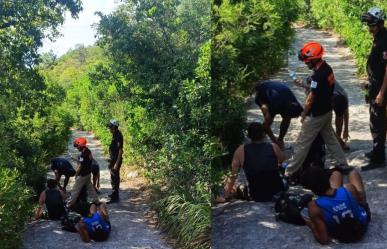 Rescate de jóvenes en Teleférico del Cerro de la Silla; PC Guadalupe