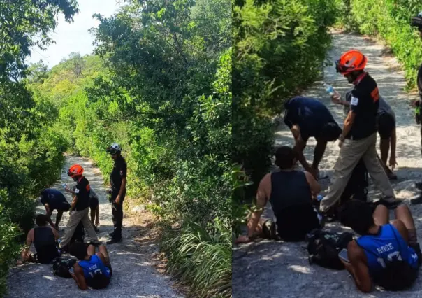 Rescate de jóvenes en Teleférico del Cerro de la Silla; PC Guadalupe