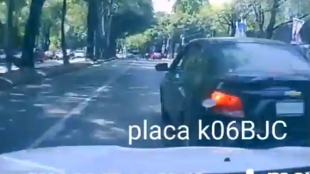 #VIDEO: Montachoques frustrado por automovilista en Tlalpan