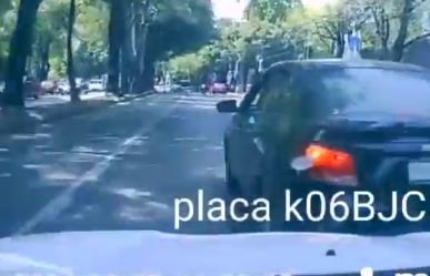 #VIDEO: Montachoques frustrado por automovilista en Tlalpan