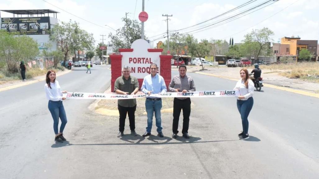 Paco Treviño inaugura obra de pavimentación y un parque para niños y jóvenes