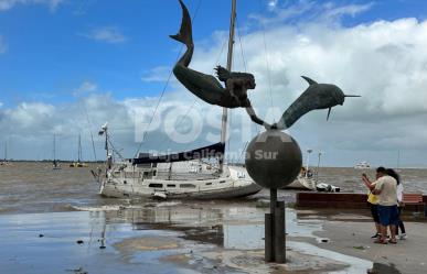 Emiten plan emergente para evitar inundaciones de yates en la Bahía de La Paz