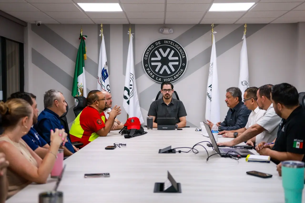 Comité de Contingencias Hidrometeorológicas. Foto: Gobierno de Santiago.