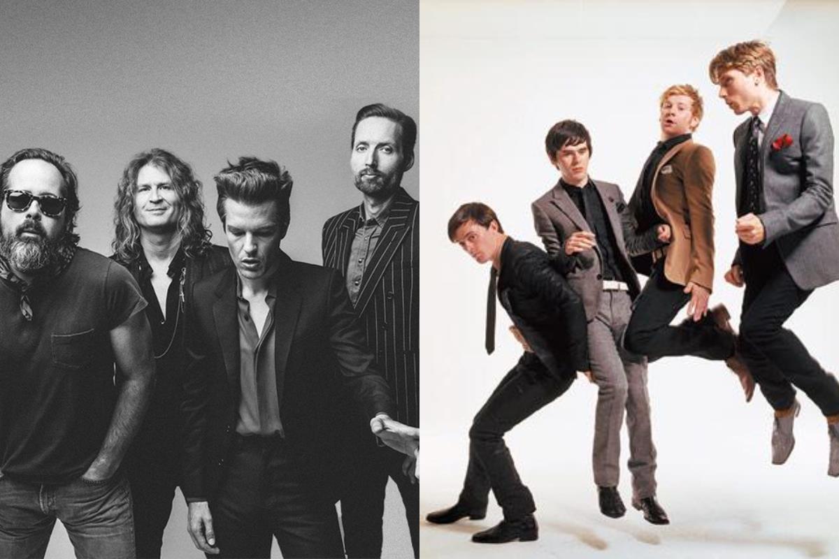 The Killers y Franz Ferdinand.    Foto: Especial